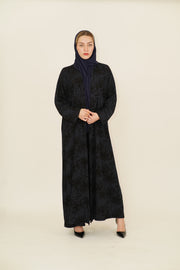 Noor Night Abaya – Tiefe Eleganz in Midnight Black